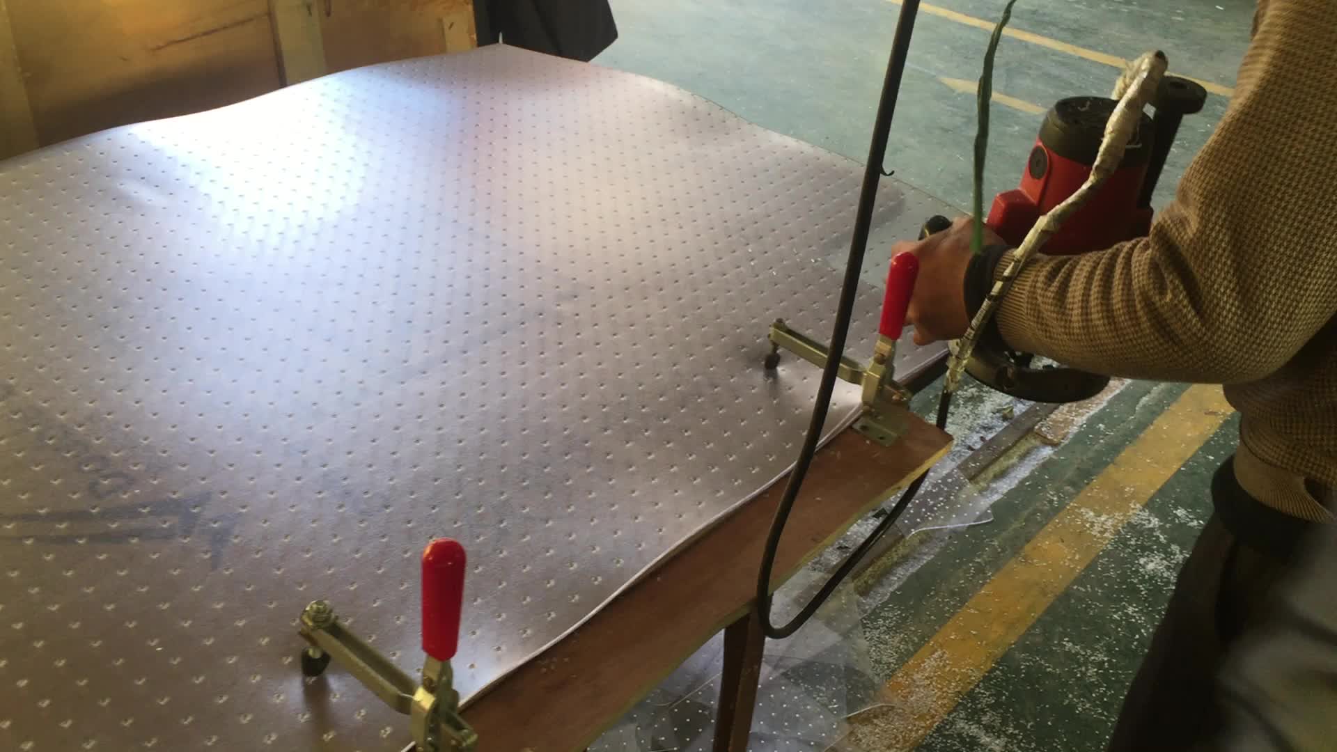 Allife Home Office Chair Desk Carpet Protector Plastic Transparent Pvc