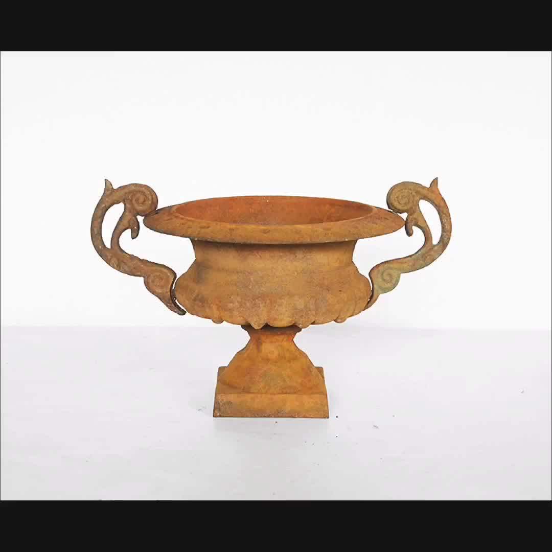 Cast Iron Flower Vase,Garden Flowerpot And Urn,Metal Flower Vase Buy