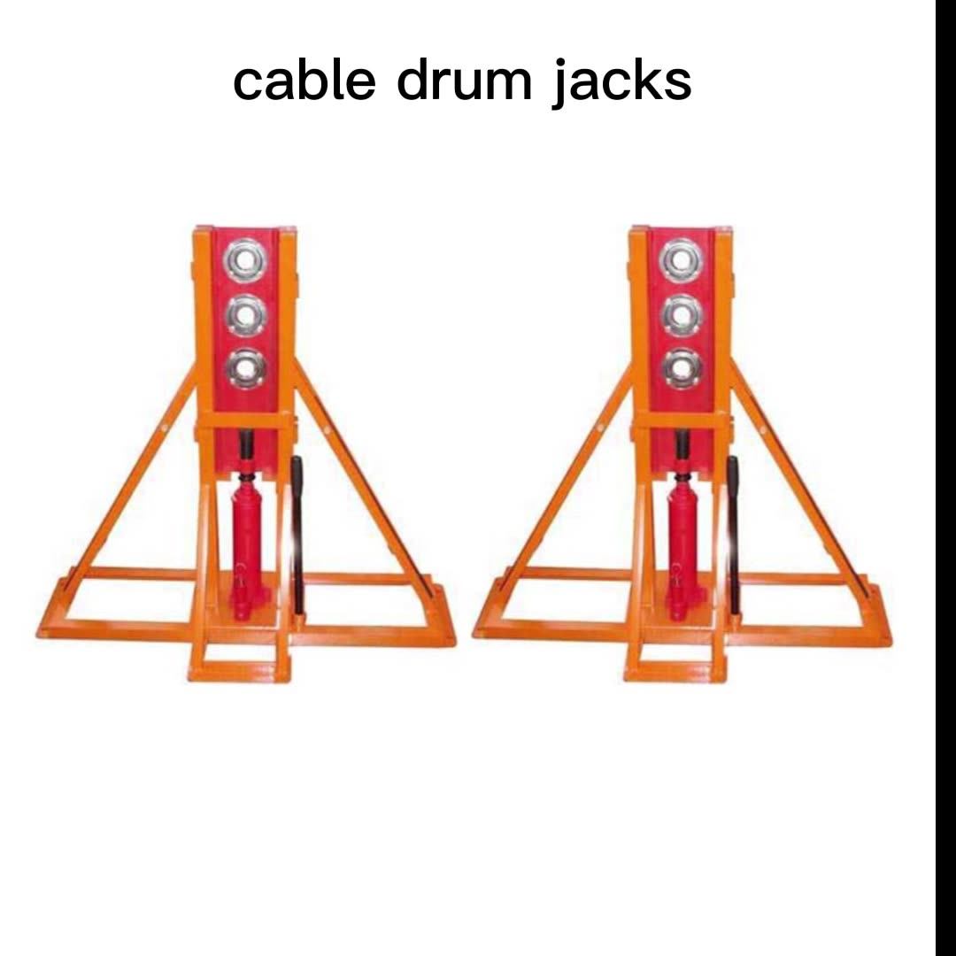 Cissor Lift Cable Drum Jacks Drum Shaft 6390 Mm Jack Width 460 Mm