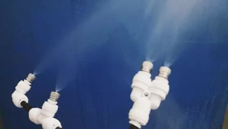 3050 Micron Low Pressure Aeroponics Fine Fogger Nodrip Slip Lock Quick Connect Mist Nozzle