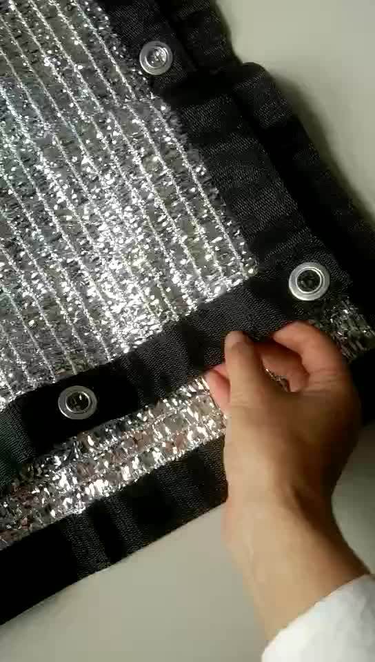 Sun Protection House Covering Polyethylene Plastic Knitted Shade Cloth