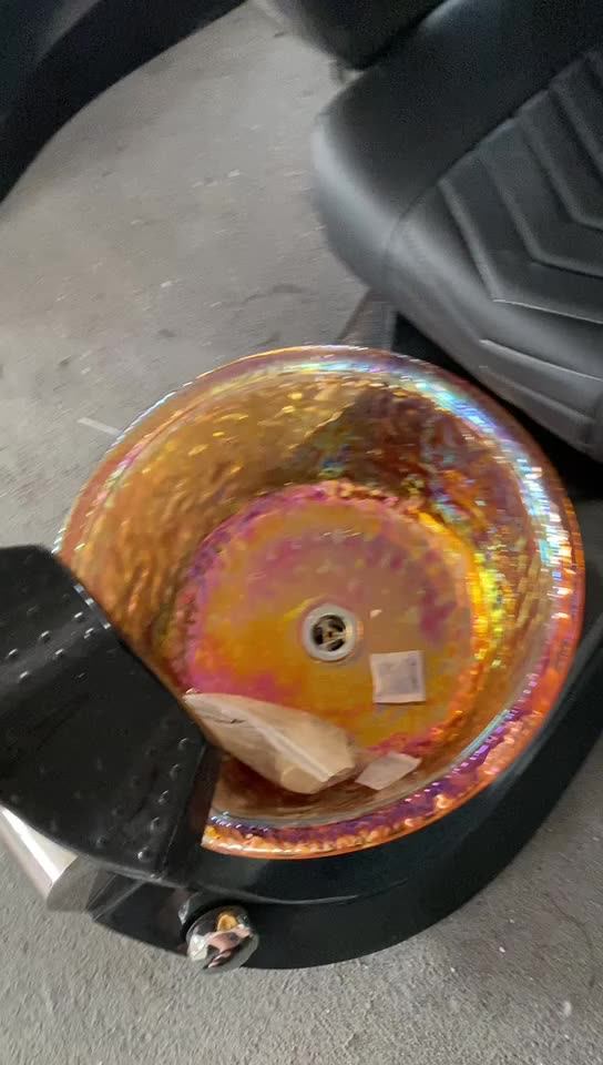 Hot Sale Spa Pedicure Manicure Foot Basin Salon Simple Foot Sink Nail