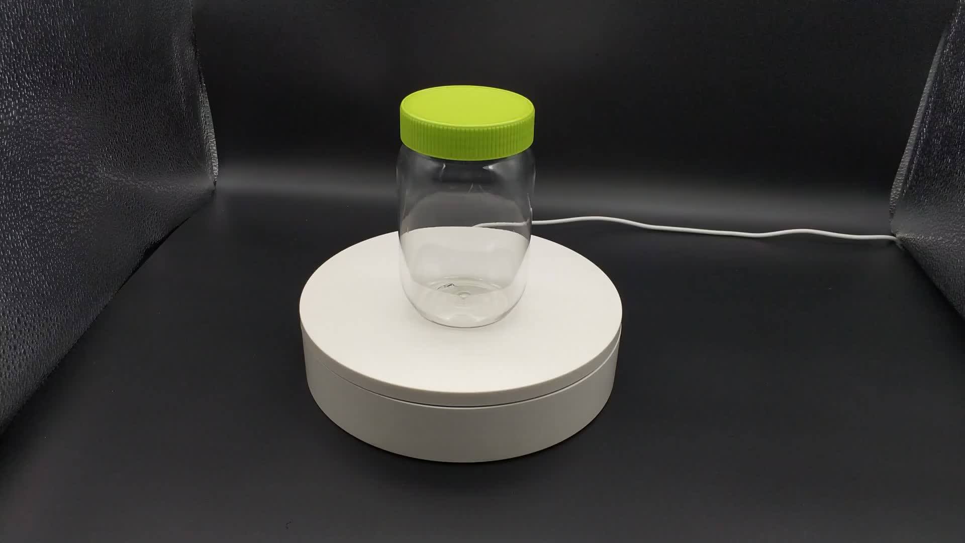 500ml Empty Clear Plastic Pet Bottles Food Grade Plastic Container