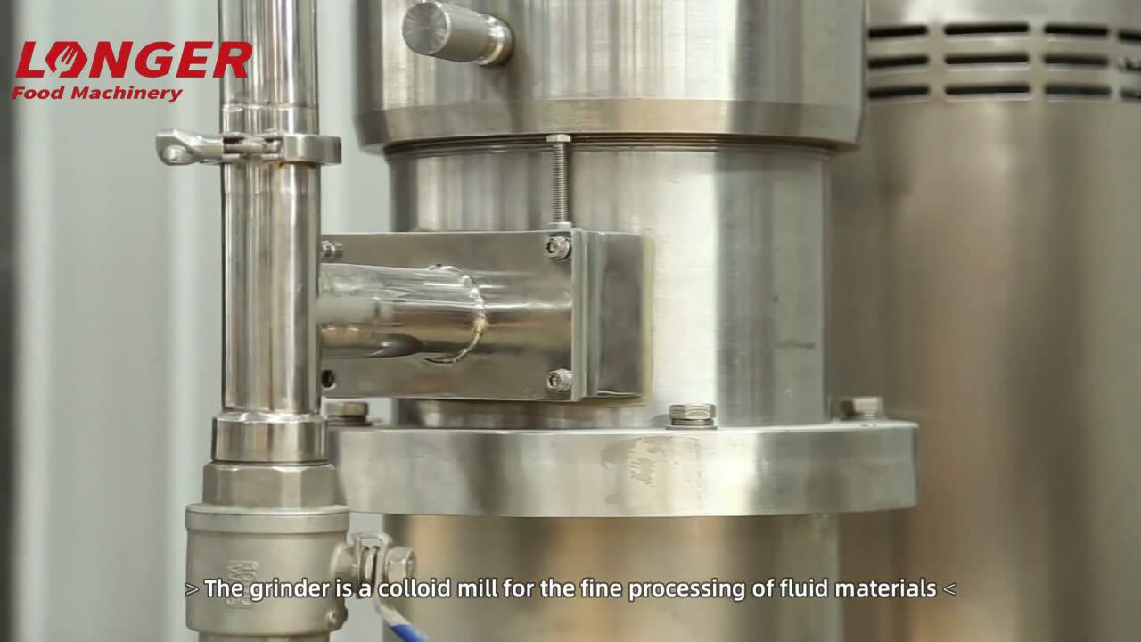 Hummus Paste Making Production Line Chickpea Processing Machine With