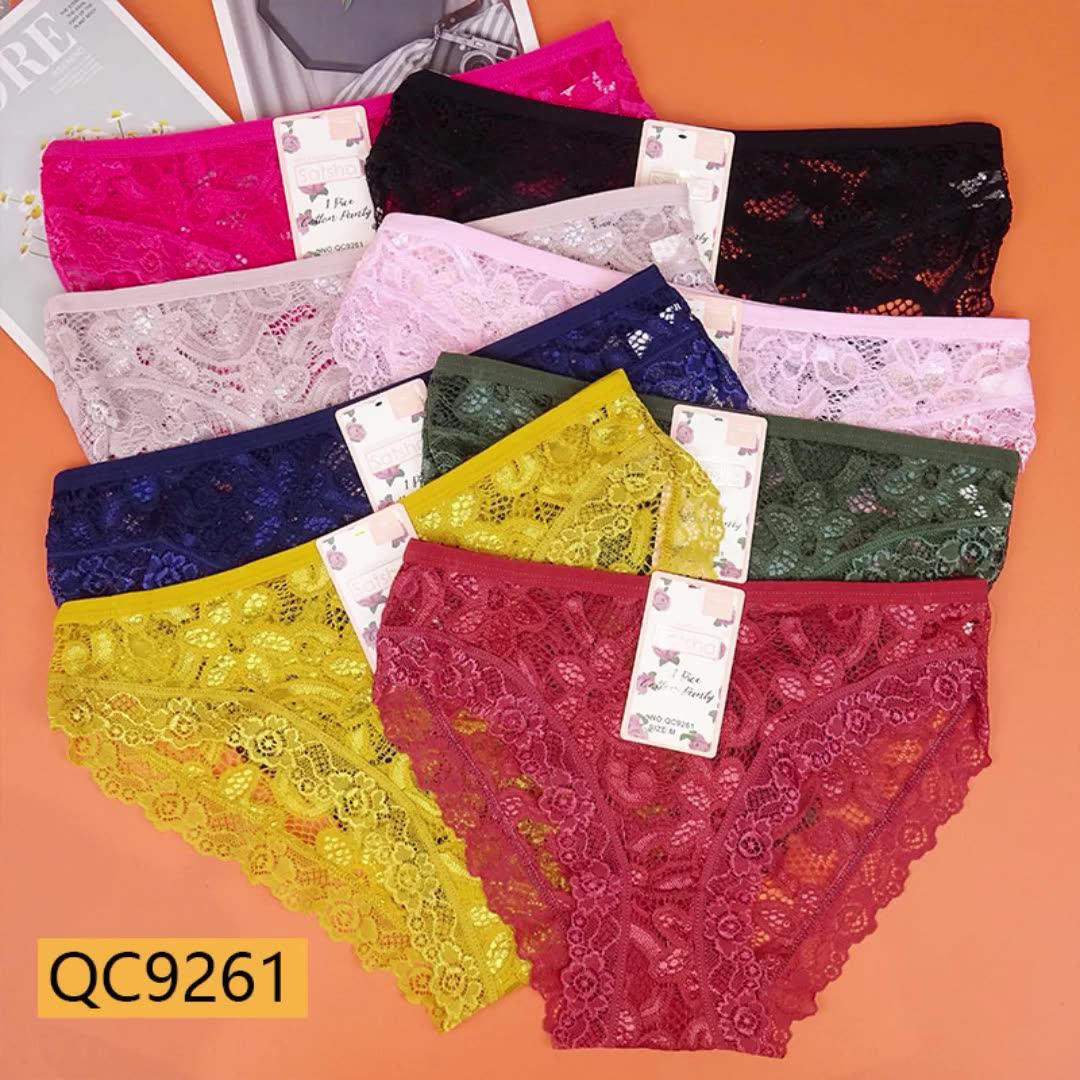 Hot Sale Wholesale Seamless Laser Cut Briefs Panties High Waist Thong