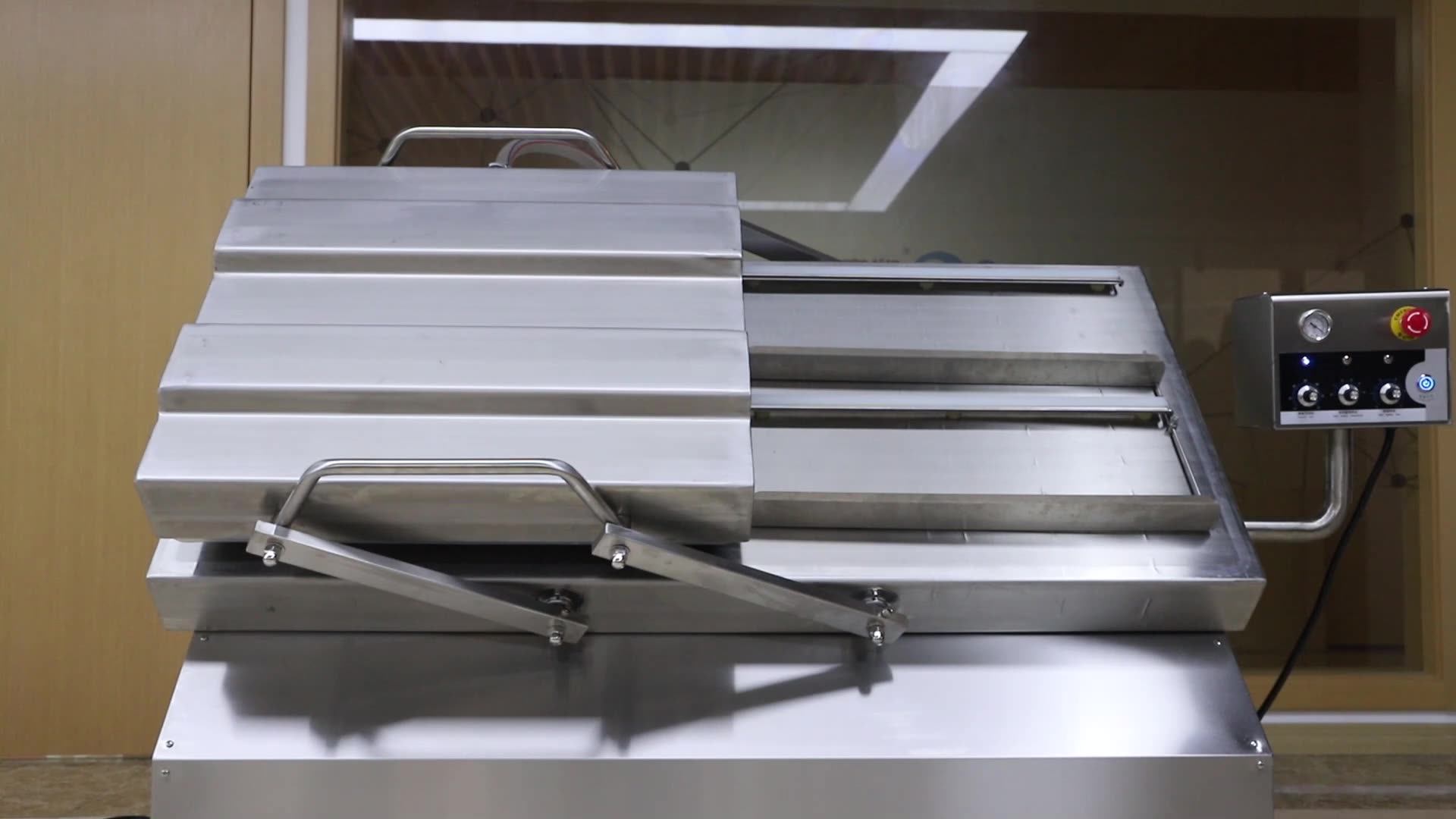 Vertical Vacuum Packing Machine Sauce Liquid Vacuum Sealer Machine Powder Flour Grind Coffee