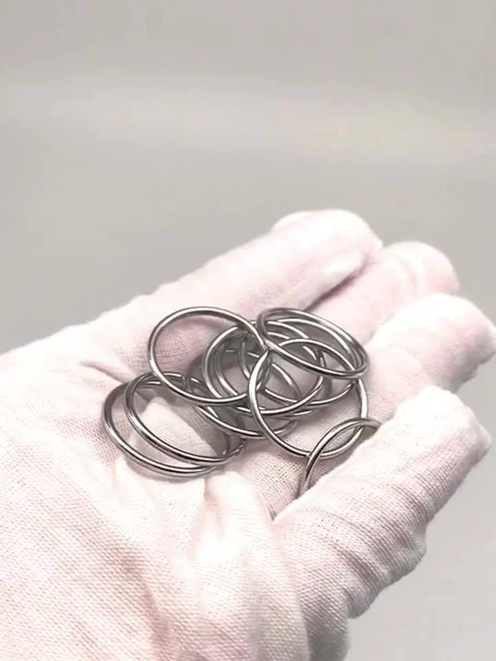 Custom Underwear Accessories Metal Ring And Slider For Swimwear Metal O