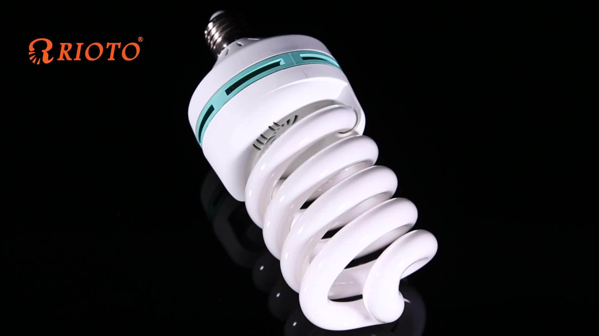 High Efficiency 220v Full Spiral 85w Energy Saving Bulbs Cfl Light E40