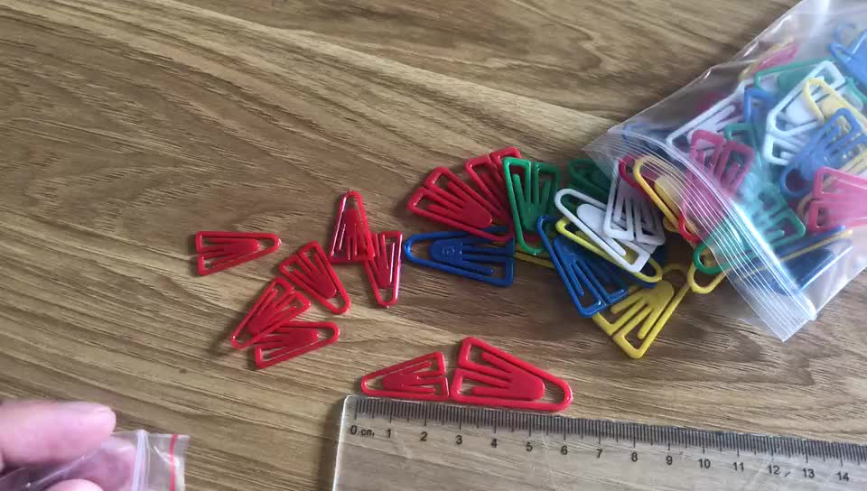 Triangle Plastic Paper Clips,13/8 Inch,Assorted Colors Buy Plastic Triangle Paper Clips