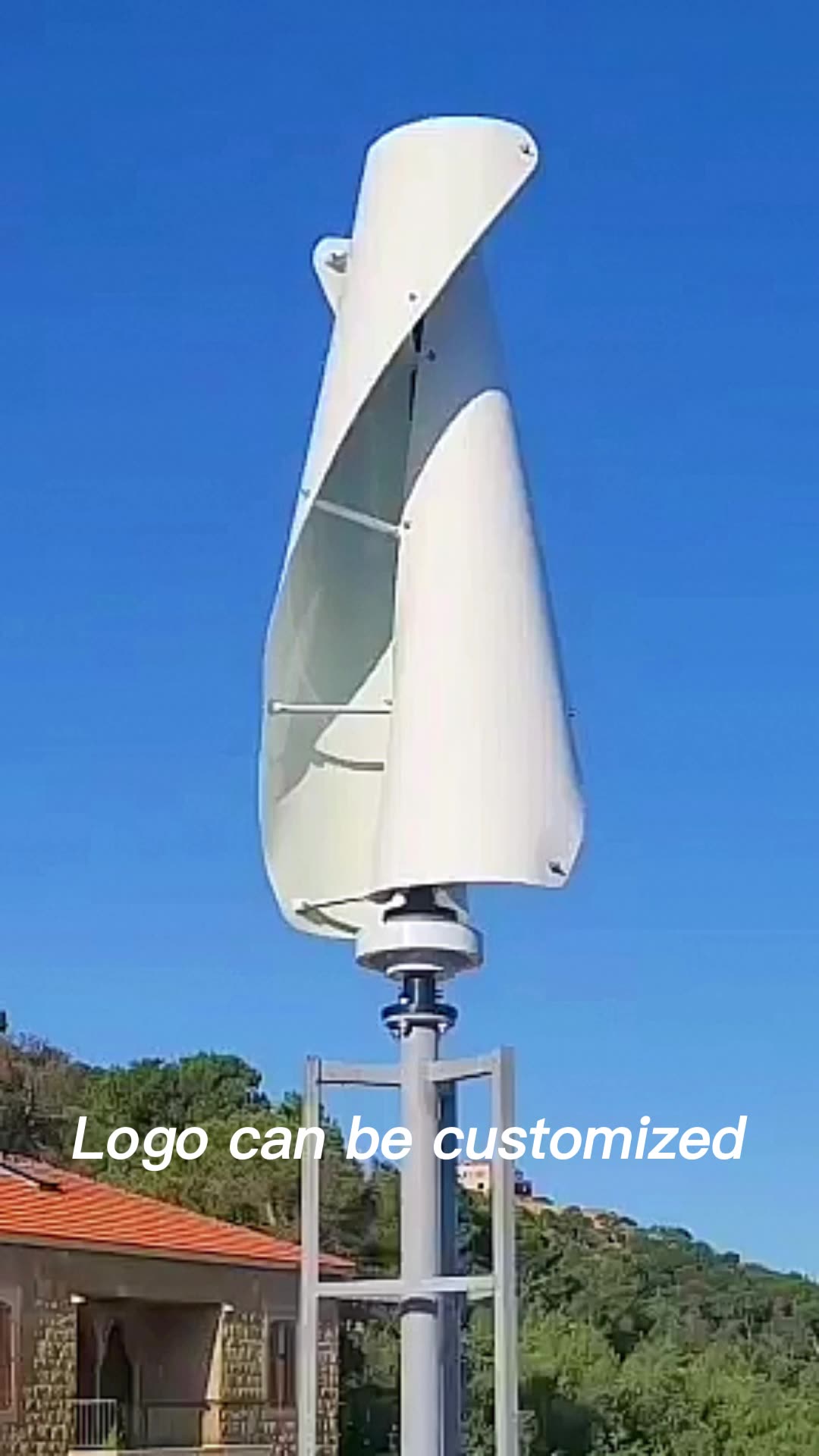 800w 2kw Wind Turbine Vertical Wind Generator With Mppt Controller Wind