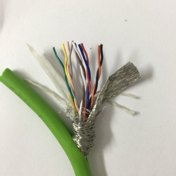 Servo drive Control Robot Green shading line 10 Core 0 2 squared high soft oil resistant 10 Core