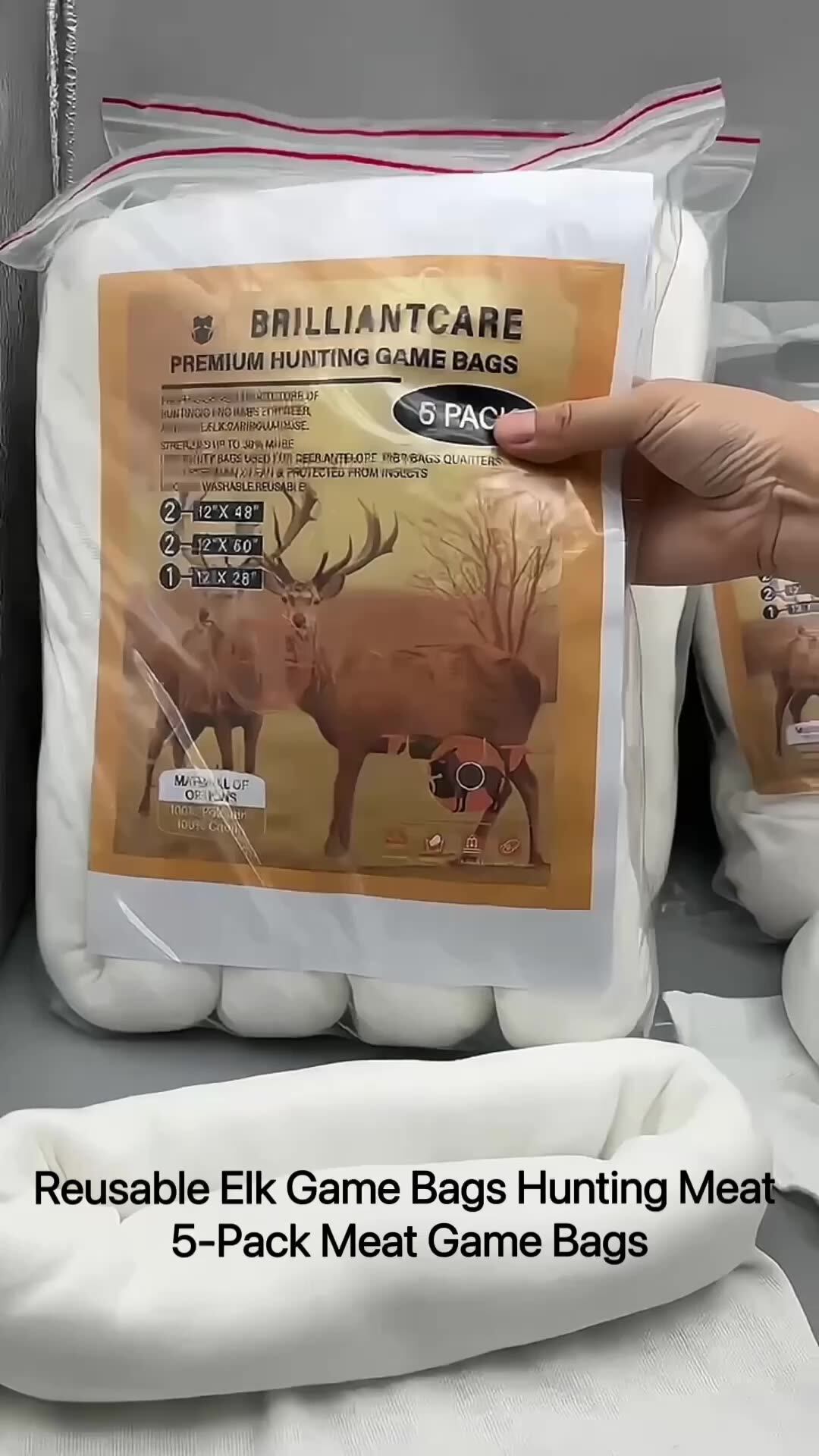 100polyester 100 Cotton Hunting Game Meat Carcass Wrap