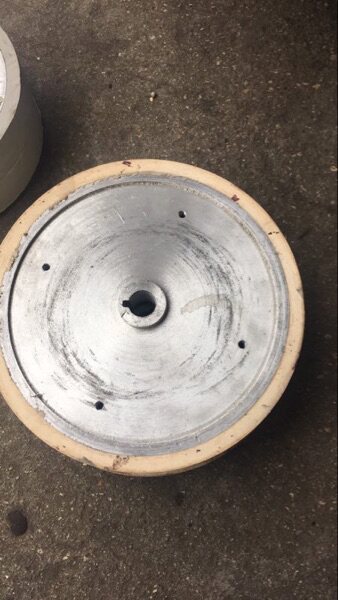 South Korea and printing and dyeing machine ultra-feeding wheel press cloth wheel rubber wheel manufacturer direct