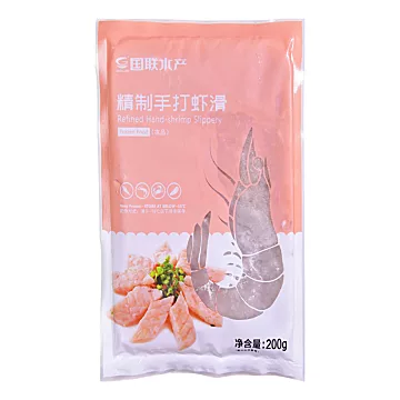 国联水产手打虾滑200g