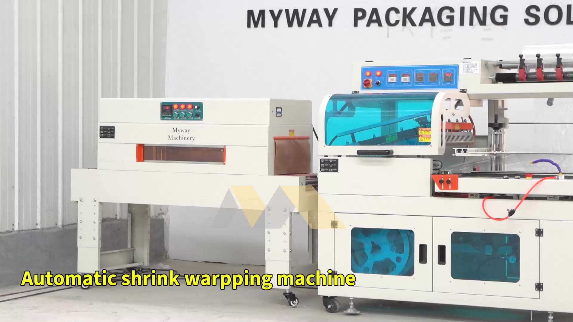 Automatic Egg Tray Wrapping Machine Shrink Packaging Film Shrink