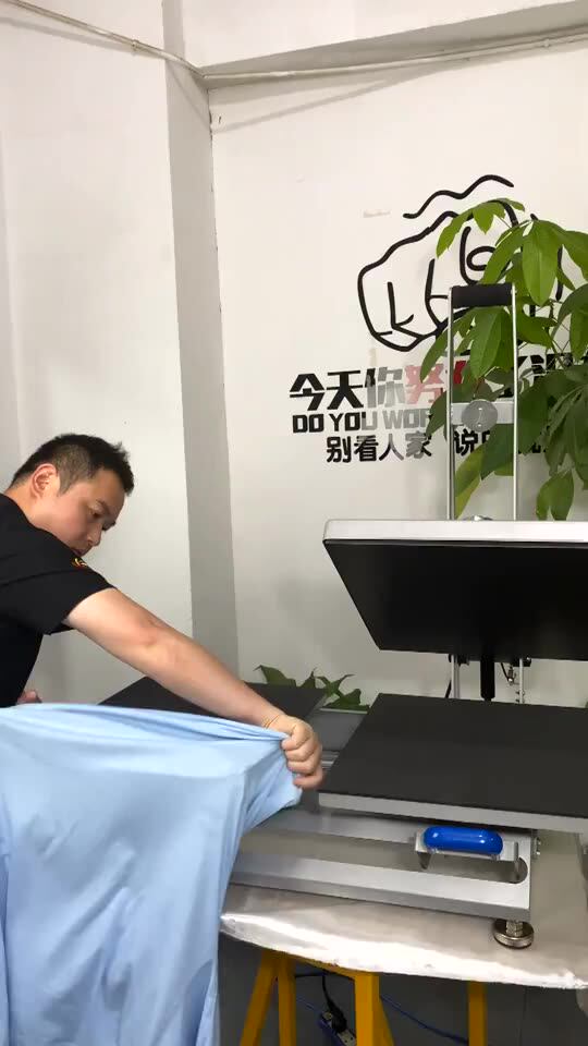 Double Station Clothing Heat Press Auto Open Large Format Heat Press Machine Heat