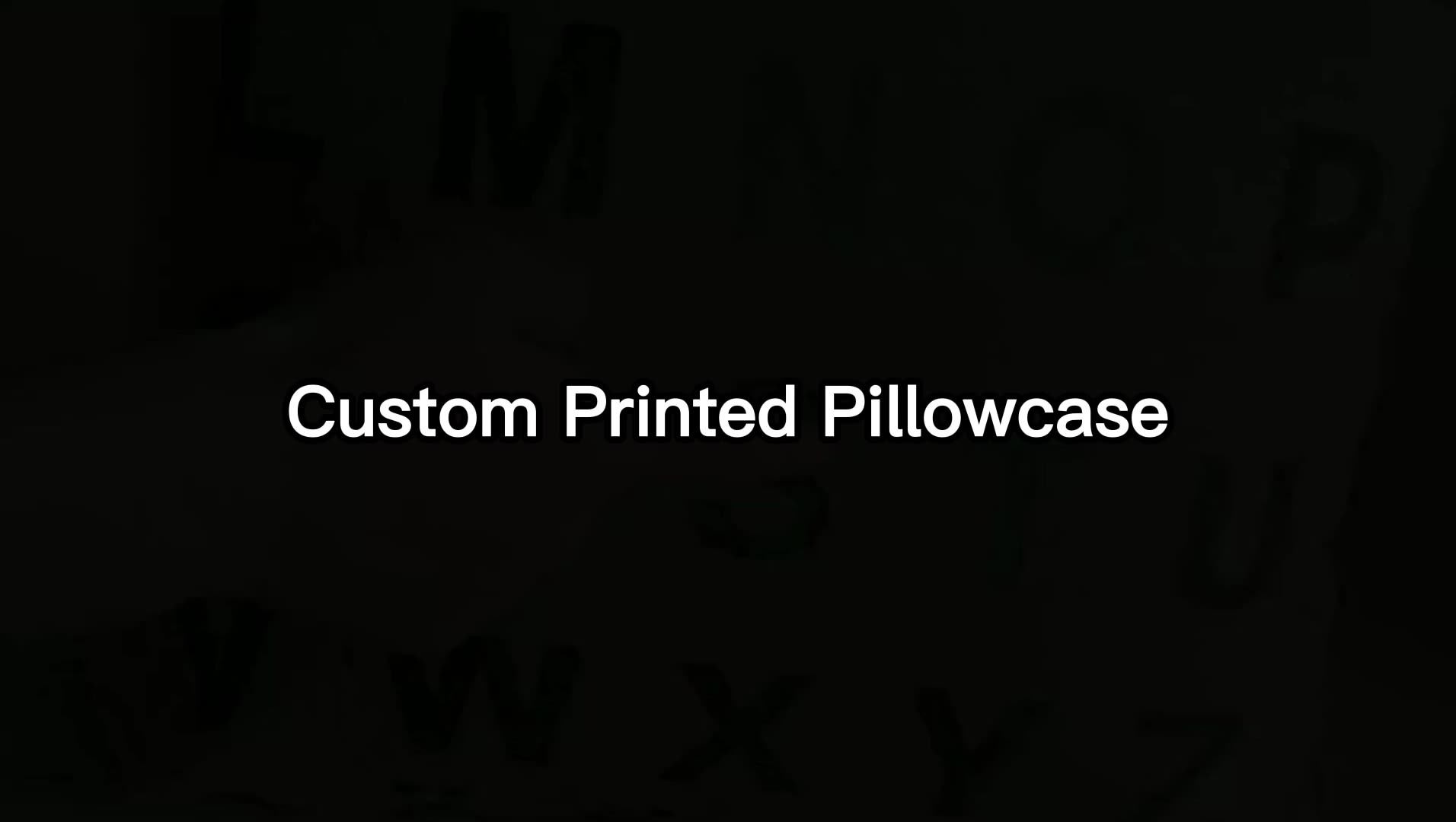 Wholesale Cheap Custom Sublimation Blanks Pillow Case Digital Printed