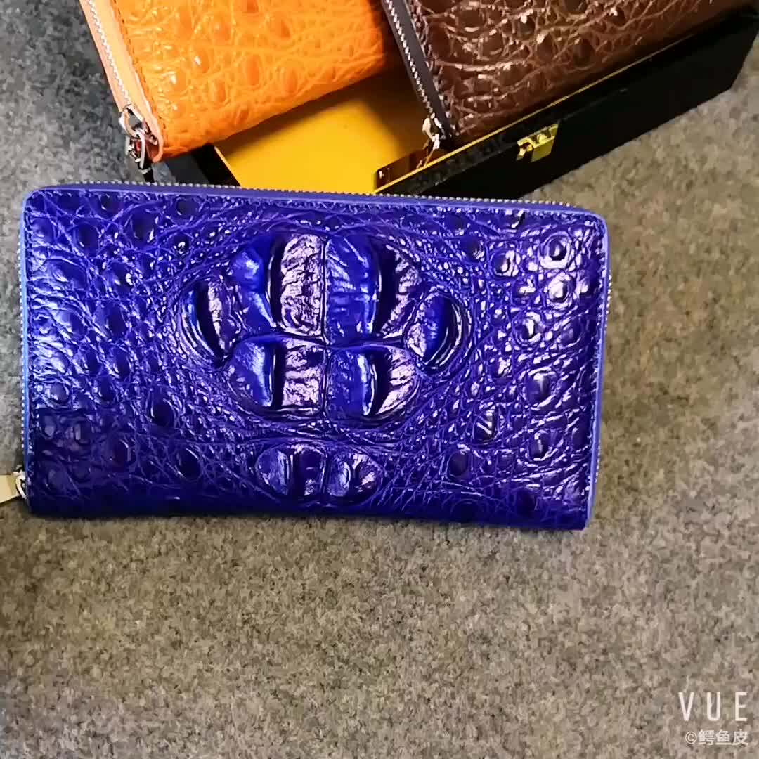这款龙符鳄鱼皮钱包女真皮正品泰国骨皮进口整张无拼接长款拉链手包男，你真的需要吗？💰✨_钱包_淘宝服装网