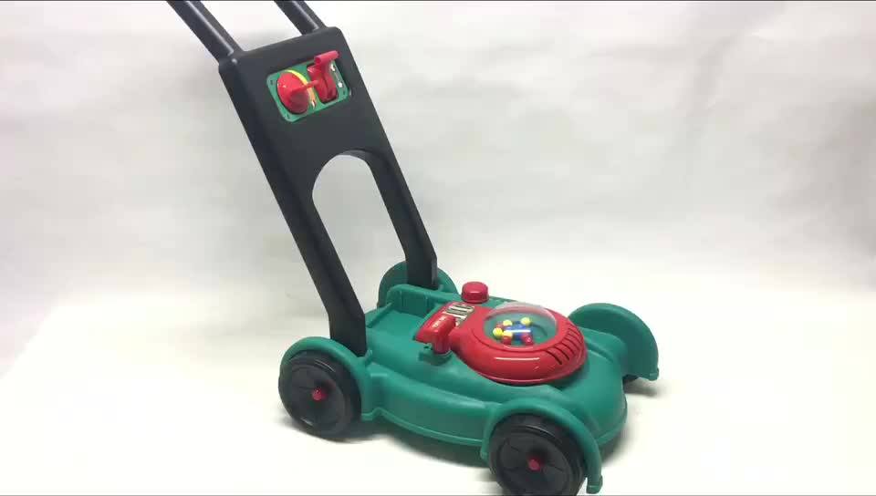 Outdoor Happy Play Plastic Garden Tool Set Toy Lawn Mower For Kids