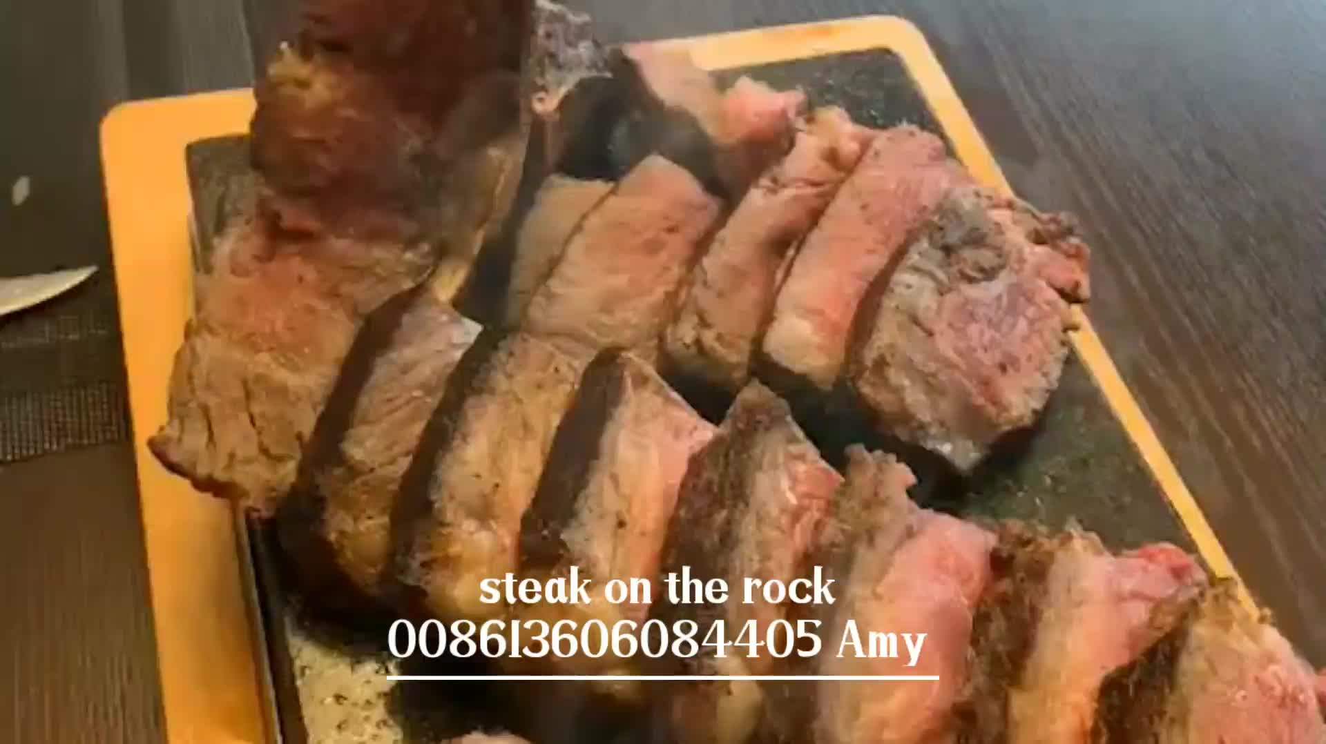 Lava Stone Cooking,Steak Stones,Kitchen Oven Bbq Serve Grill Baking
