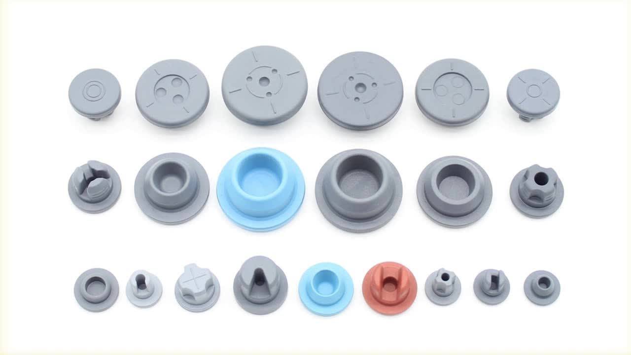 Pharmaceutical Butyl Rubber Stopper 13mm, 20mm, 32mm Sizes Available
