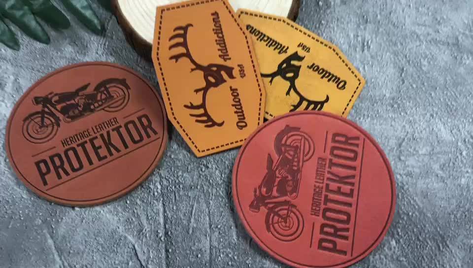 Custom Leather Tags Patch Fake Leather Embosser For Pants Buy Leather