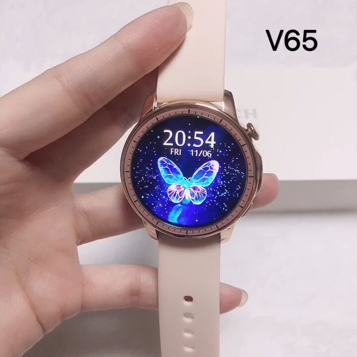Fitness Bracelet Women Smart Watch V65 Heart Rate Monitor