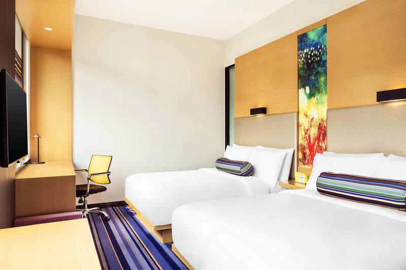 Yalexuan Hotel, Guangzhou University Town, Two-bed Room (Jiangjing)