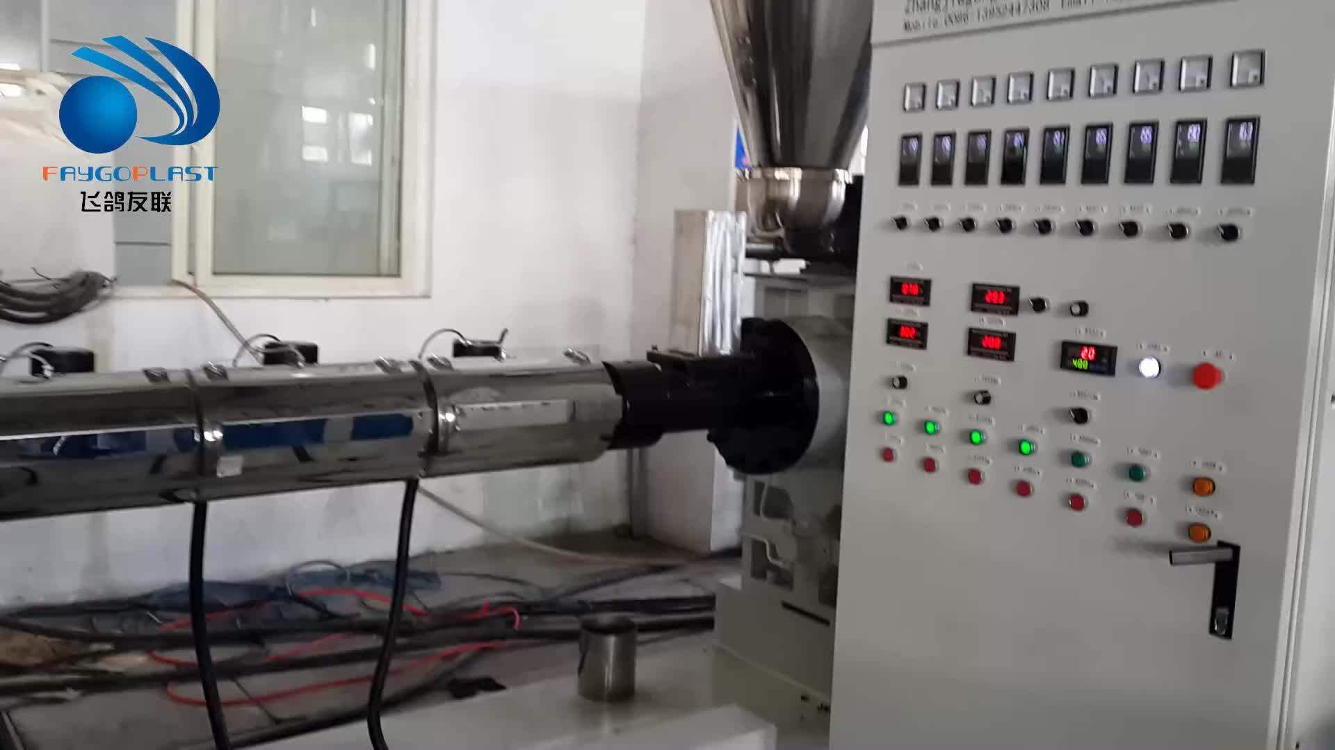 Plastic Pe/pet/pp Flake Granulating Machine/ Bottle Granules Making