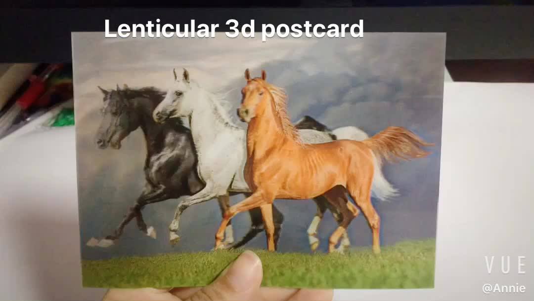 Lenticular Card Printing Factory Custom 3d Lenticular Post Card Buy