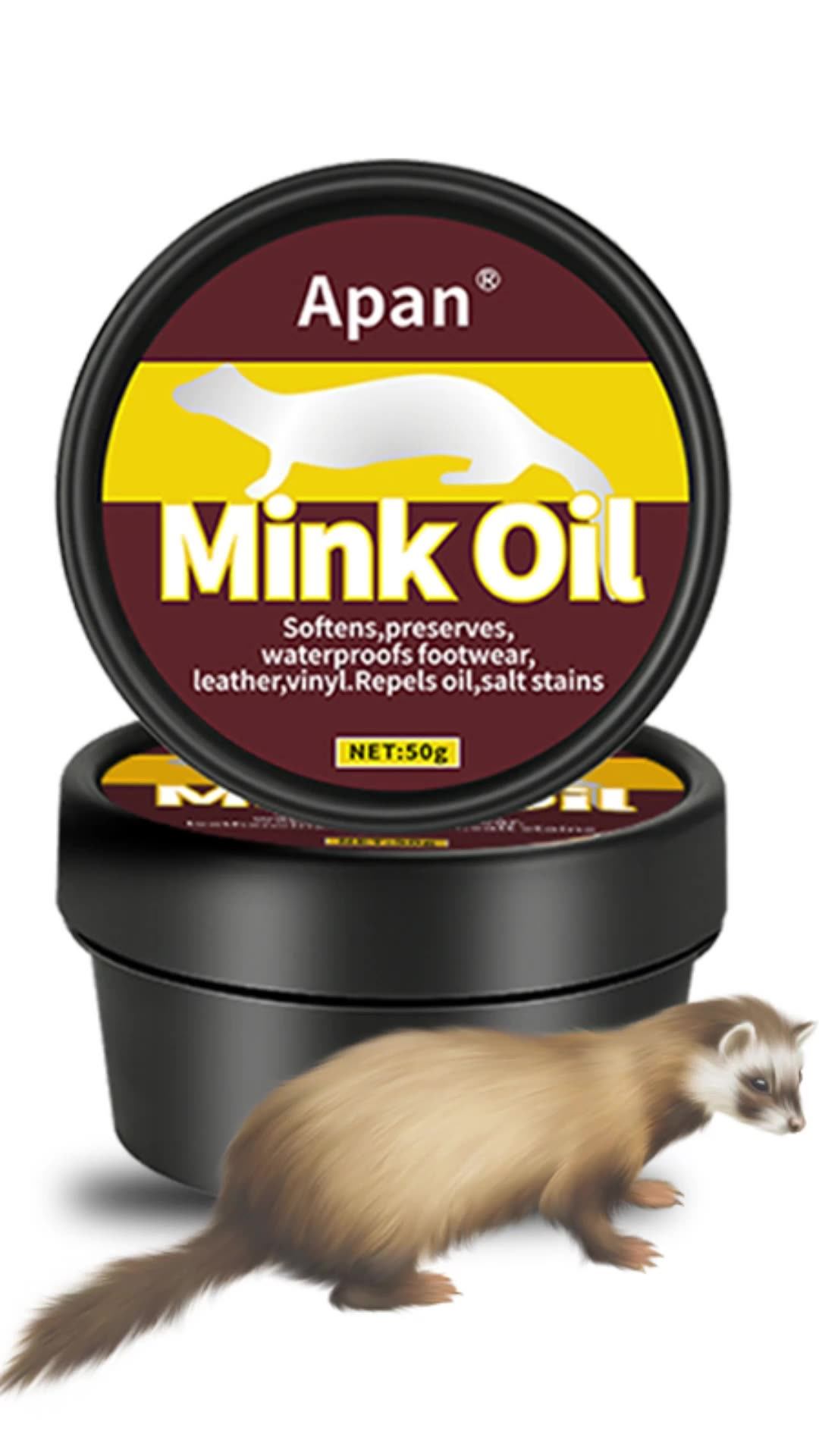 50g Leather Balm Shoe Polish Cream Leather Repair Cream Shoe Care Boot