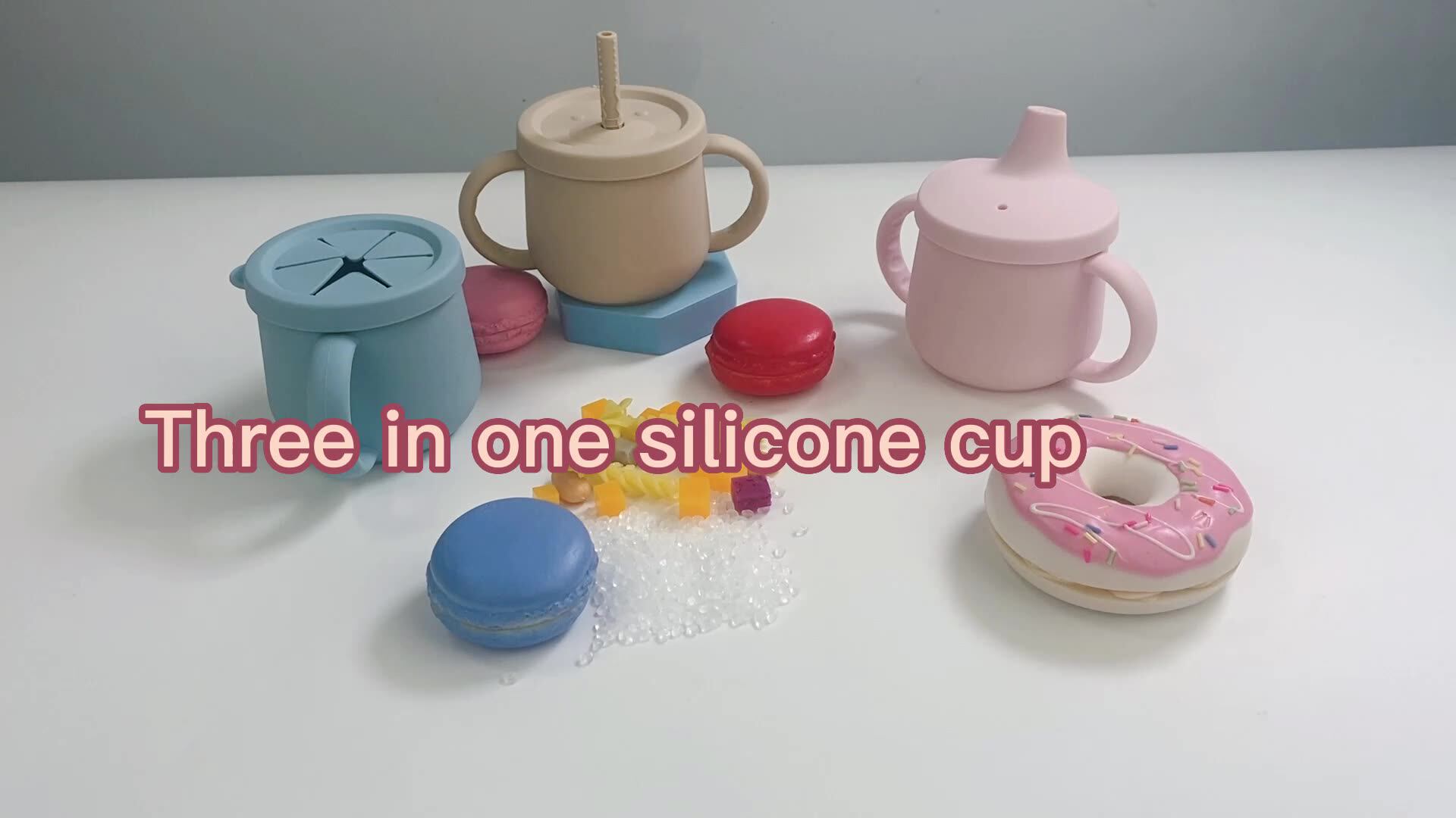 Non Spill Toddler Collapsible Drink Training Cup Lids