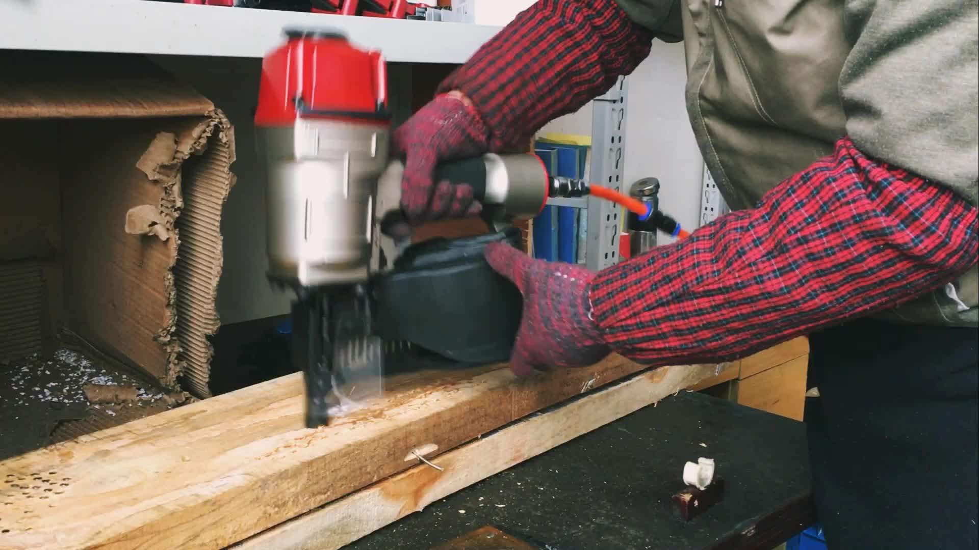 Rgn Air Nailer Gun Cn565b For House Construction With Plastic Collated