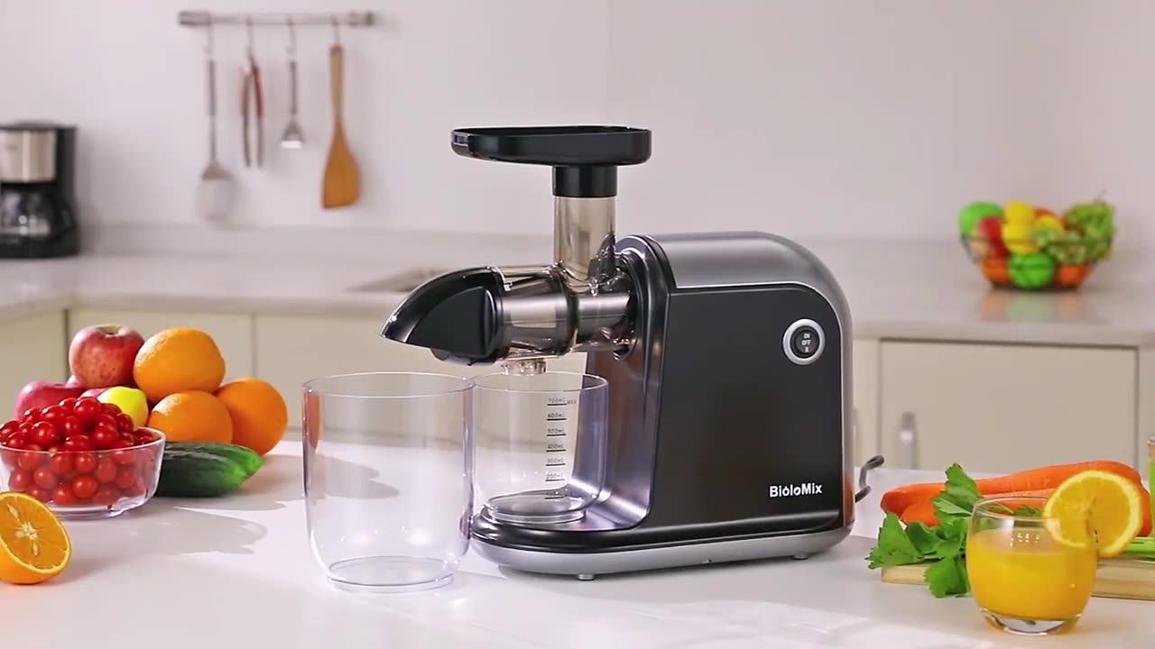 Biolomix Slow Masticating Auger Juicer Bpa Free Cold Press Juice