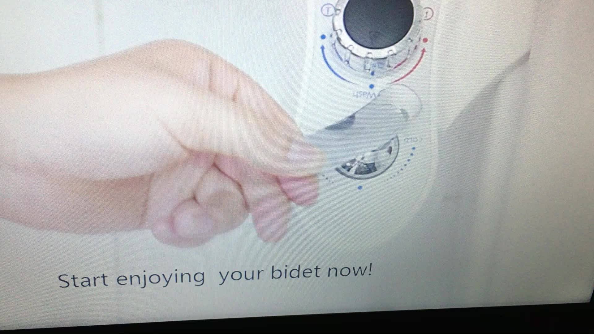 Nzman Self Cleaning Fresh And Warm Water Bidet Dual Nozzle (male