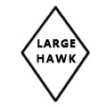 LargeHawk复古自行车的LOGO