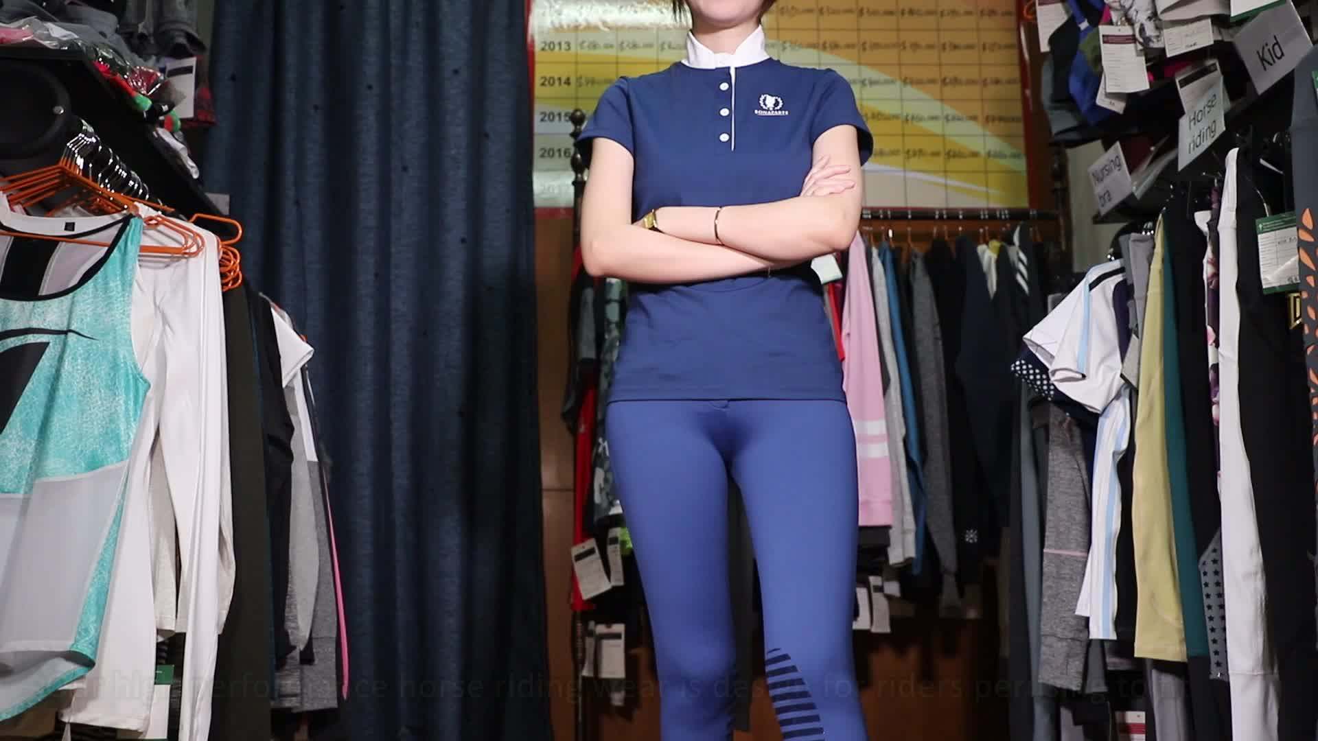 Top Branded Equestrian Clothing Customized Horse Riding Apperael Long