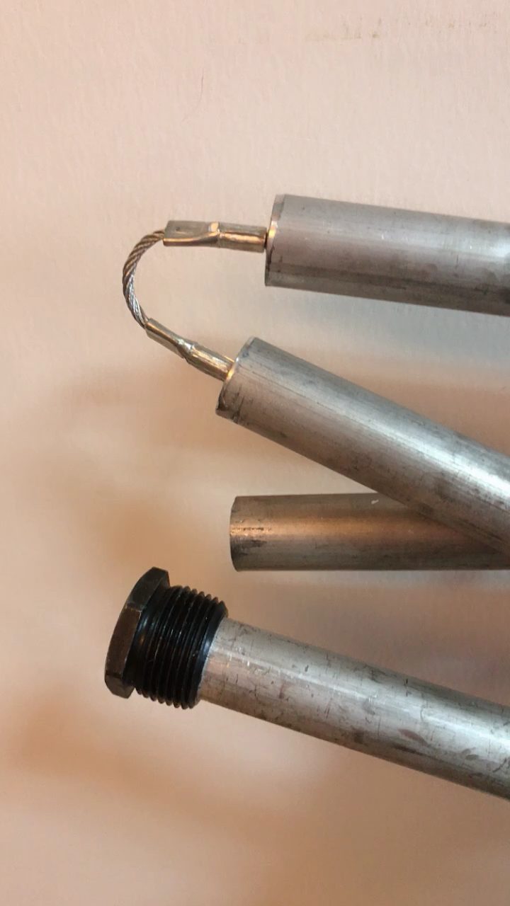 Aluminum Zinc Anode Rod (.800 X 3/4 44 Hex Head Flexible Anode) Buy