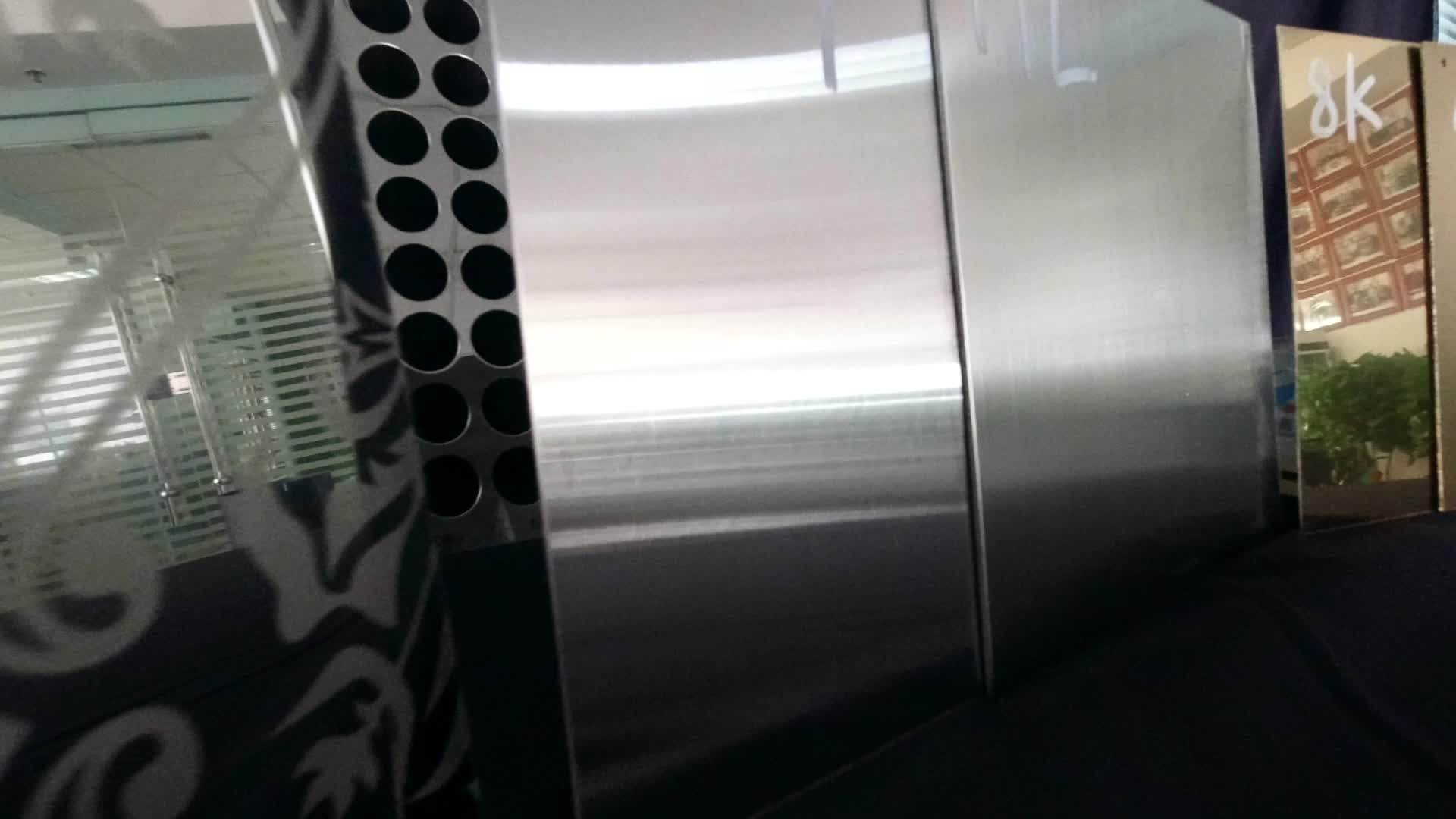 Decorative Color 201 304 Mirror Stainless Steel Kitchen Wall Panels