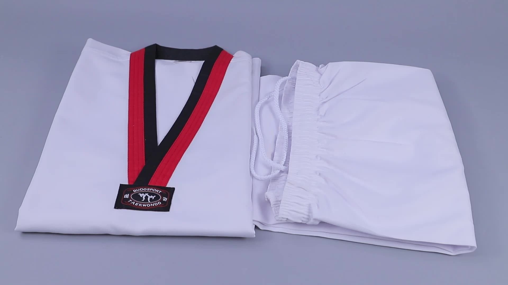 Custom Martial Arts Uniform Taekwondo Uniform Oem Service Factory Price
