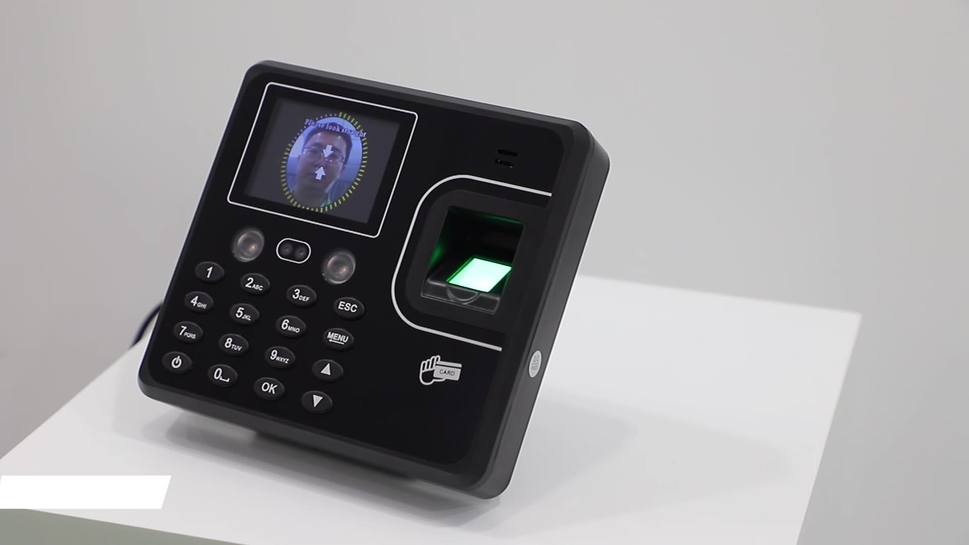 Cloud Tcpip Time Recording 4g Punch Card Machine Face Fingerprint Time