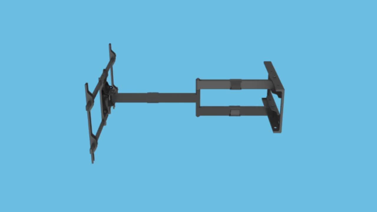 Unique Design 180 Degrees Swivel Swing Long Arm Tv Wall Mount With