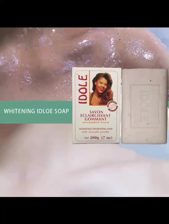 Hot Sale 200g Lightening Exfolianting Papaya Carrot Extract White Savon