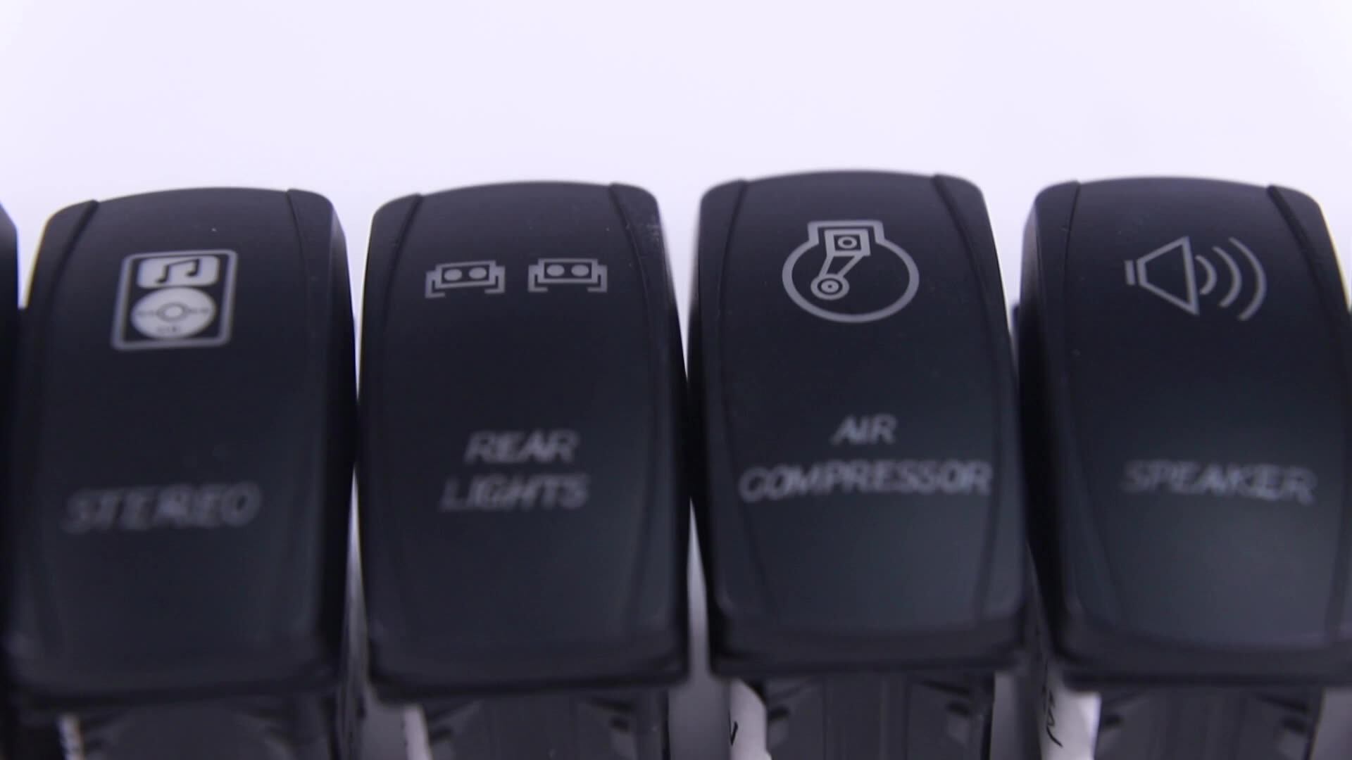 Manufacturers 3 Way 5 Pin Rocker Switch 12v Waterproof Auto Switches