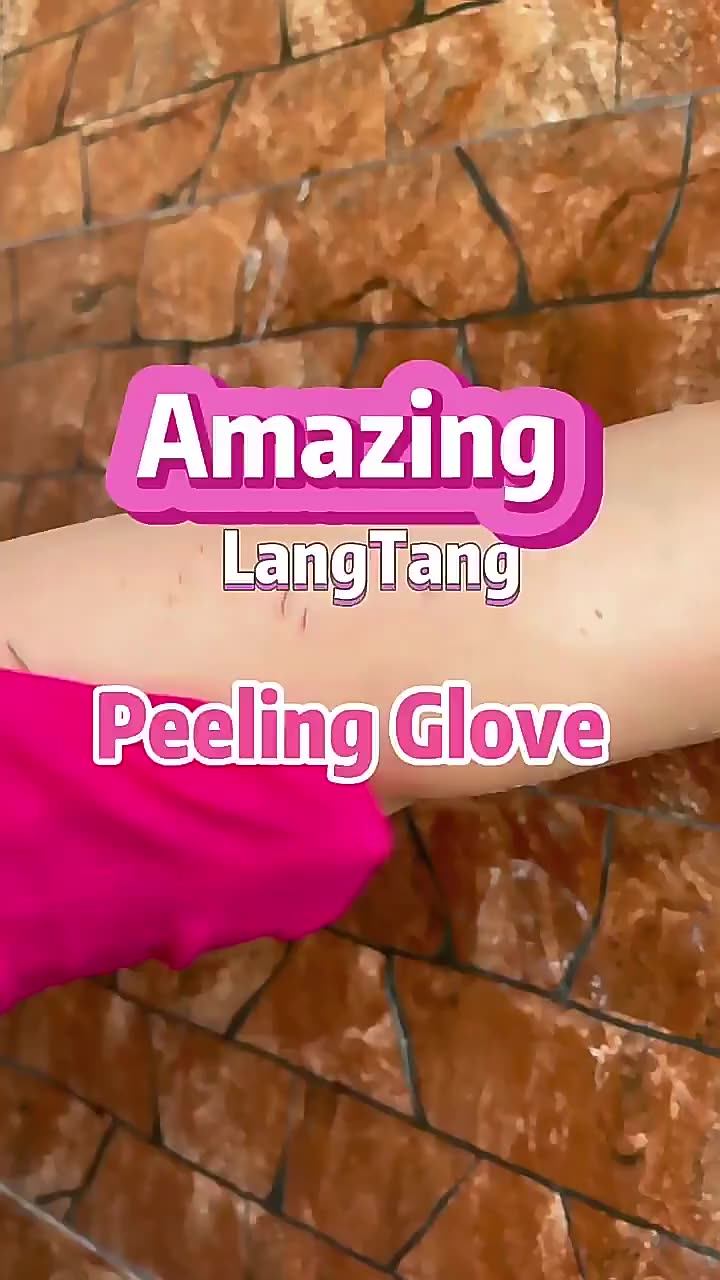 Skincare Series Cheap Price Korean Exfoliating Mitt Bath Glove Magic