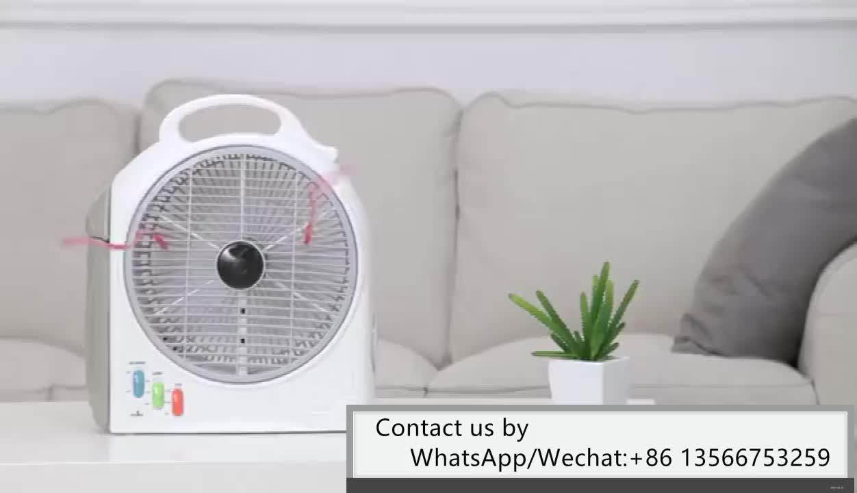 10 Inch 9000ma Lithium Battery Rechargeable Emergency Table Fan With