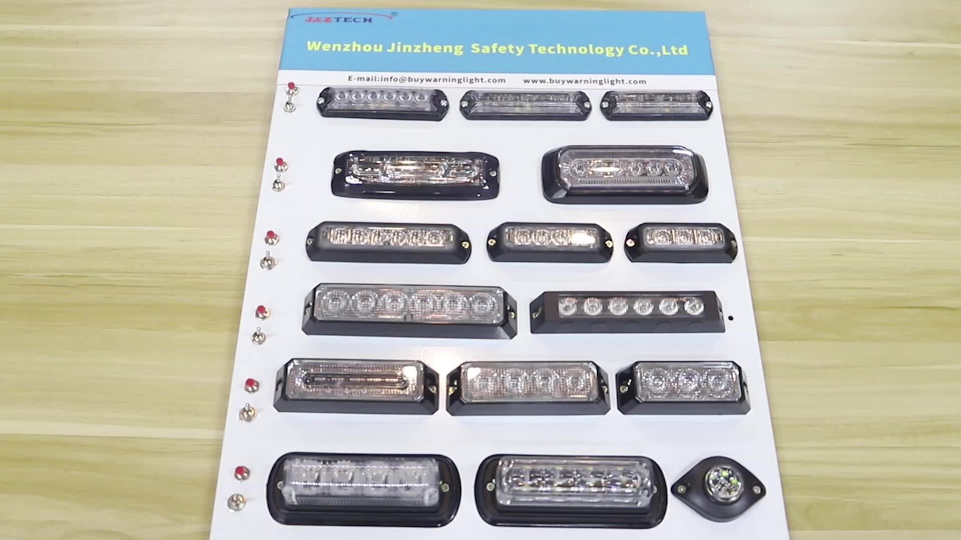 Emergency Vehicle Grill Led Car Surface Mount Police Warning Light