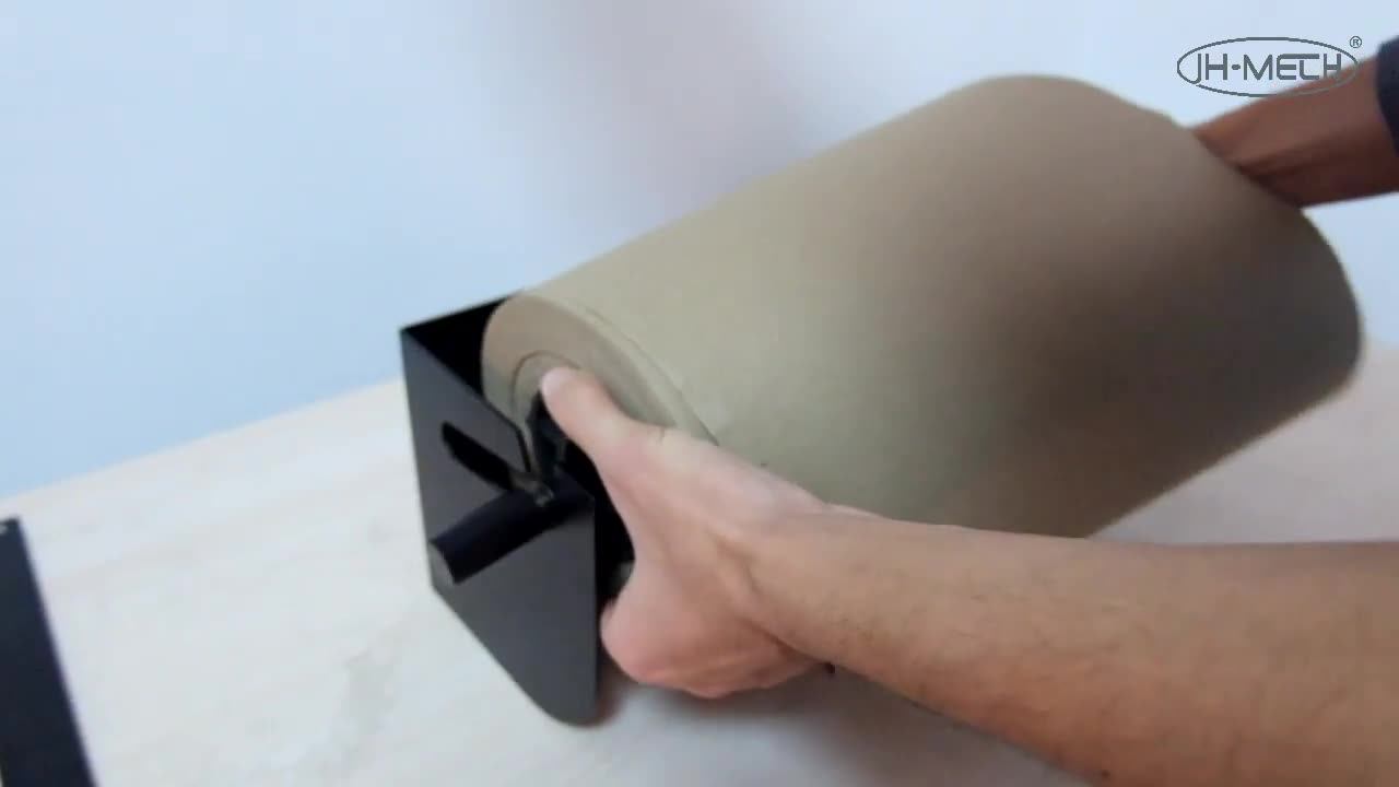 24" Wallmounted Kraft Or Butcher Paper Roll Dispenser For Home School