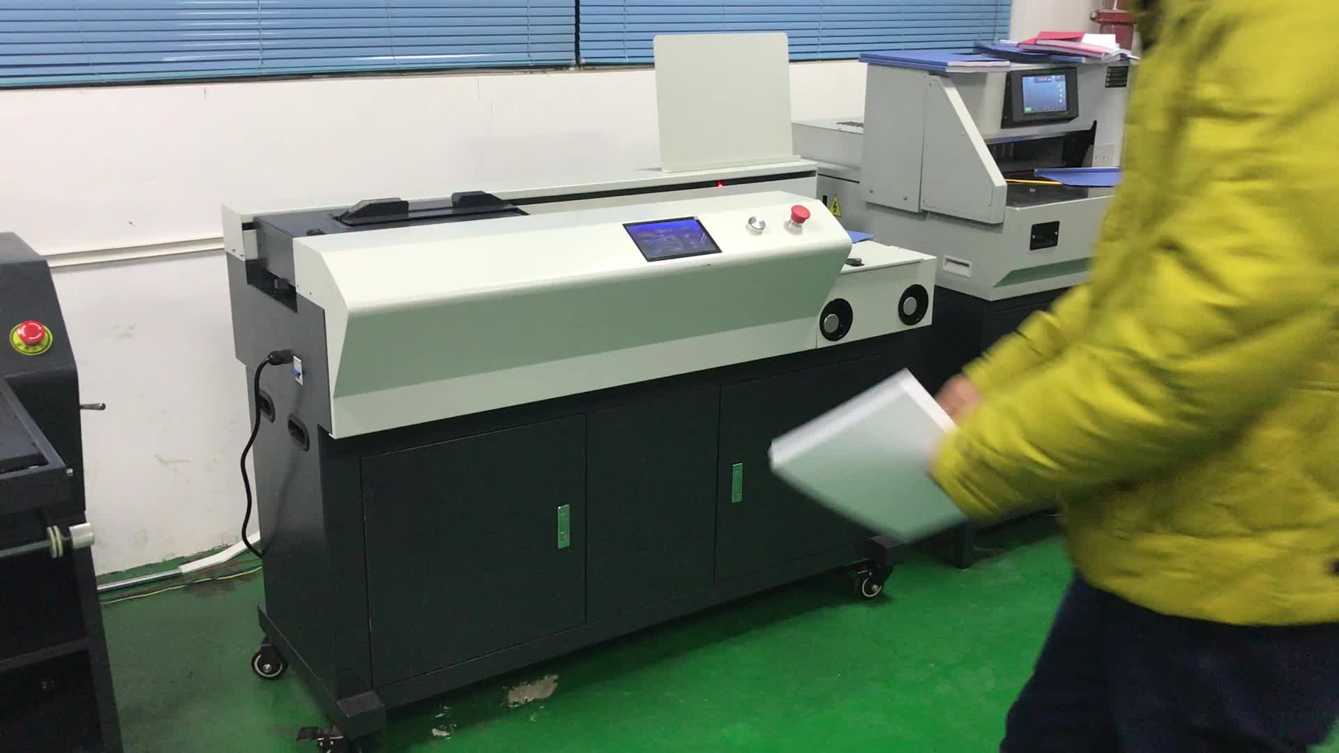 Hv55a31t Wireless Perfect Binding Machine With Hot Melt Glue Buy