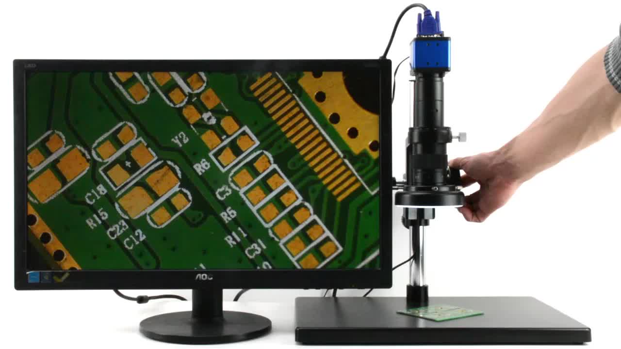 手机维修师傅都正偷偷用它。这个显微镜也太顶了吧。